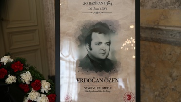 Viyana'da Şehit Müşavir Erdoğan Özen Anıldı