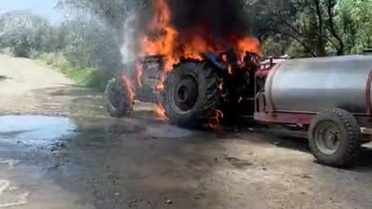Hatay'da Traktörde Patlama