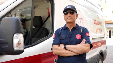 Ambulans Şoförü Maratonda Şampiyon Oldu