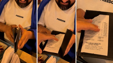 Ayvalık'ta bir restoranda yemek yiyen aile hesap geldiğinde büyük şok yaşadı