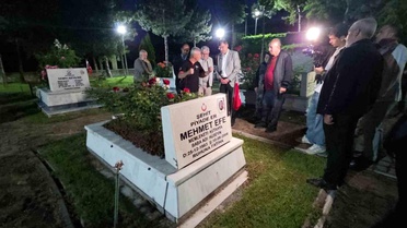 Kütahya'da Babalar Günü'nde şehit ve gazi babalarına anlamlı buluşma