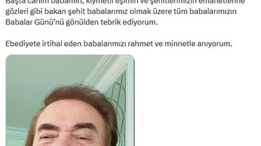 Bakan Göktaş'tan Babalar Günü Mesajı