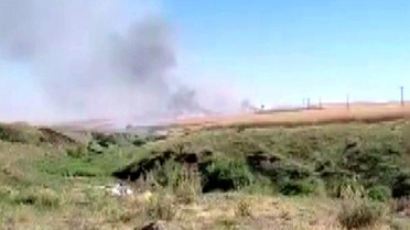 Silvan'da Biçerdöver Yangına Neden Oldu
