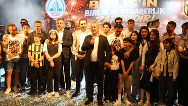 Bitlis 1916 Spor'un Şampiyonluğu Kutlandı