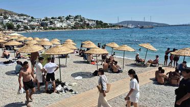 Bodrum'da Yaz Sıcakları Başladı