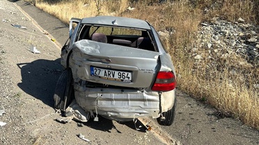 Adıyaman'da Trafik Kazası: 2 Yaralı