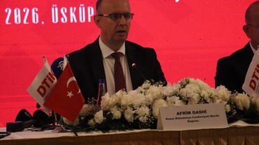 DTİK Üsküp'te basın buluşması düzenledi