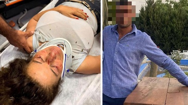 Yardım için gitti, kemerle boğulmaktan son anda kurtuldu