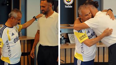 İsmail Kartal ve Vedat Muriqi arasında dikkat çeken konuşma