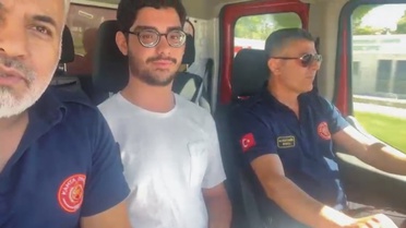 YKS'ye giden genç asansörde mahsur kaldı, imdadına itfaiye yetişti