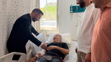 Babalar Günü'nde Hastalara Ziyaret