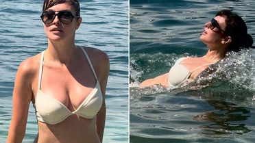 Melis Sezen tatilde! Bikinili pozlarına yorum yağdı