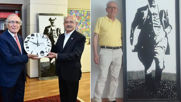 Ressam Hamza Saykan CHP'ye verdiği Atatürk tablolarını geri aldı