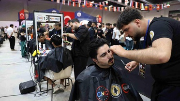 Uluslararası Kuaförler Balkan Şampiyonası Elazığ'da başladı