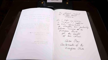 AB Büyükelçisi Orav Anıtkabir'i Ziyaret Etti