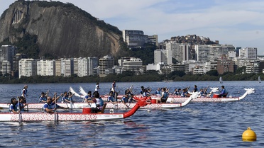 Ejderha Teknesi Yarışları Rio'da Yapıldı