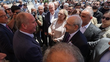 Ankara'da olaylı cenaze! İnce ve Kılıçdaroğlu yıllar sonra aynı karede