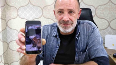 Buzağına Serum Taşıyan Araç Dikkat Çekti