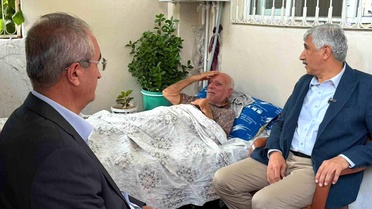 Başkan Hallaç'tan Babalar Günü'nde gönüllere dokunan ziyaretler