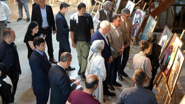 Bayburt'ta Yıl Sonu Sanat Sergisi Açıldı