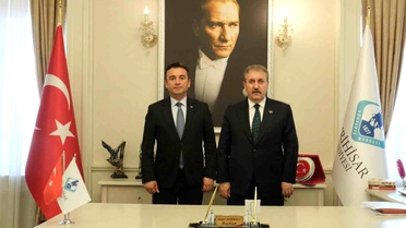 BBP Genel Başkanı Mustafa Destici'den Başkan Dökmeci'ye ziyaret