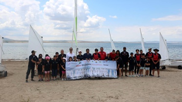 Bozkırın Kanatları Projesi ile Gençler Yelken Sporu ile Tanıştı