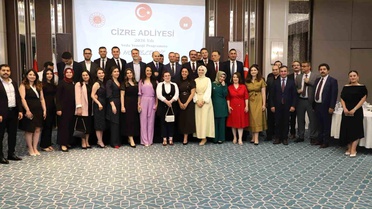 Cizre Adliyesi'nde Veda Programı Düzenlendi