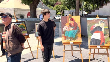 Afyonkarahisar'da Öğrenci Resim Sergisi
