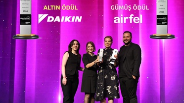 İklimlendirme sektörünün zirvesi Daikin, Brandverse Awards'tan çifte ödülle döndü