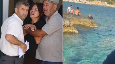 Zıpkınla balık avlarken kayalıklara sıkışarak hayatını kaybetti