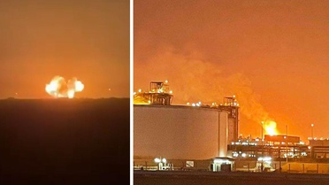 Katar'da bir fabrikada patlama meydana geldi