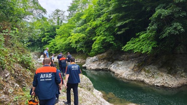 Irmakta Düşen Baba Kurtarılamadı