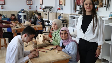 Özel Öğrenciler Meslek Hayatına Hazırlanıyor