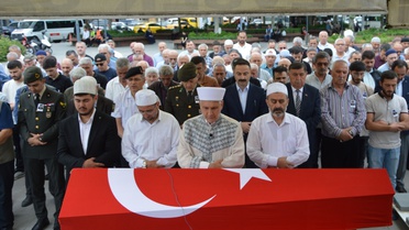 Kıbrıs Gazisi Şerif Kaplan Son Yolculuğuna Uğurlandı