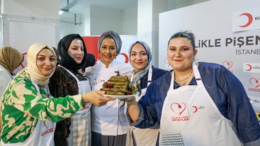 Kızılay'dan Kadınlara Mutfak Eğitimi