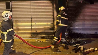 Siirt'te Market Yangını Kontrol Altına Alındı