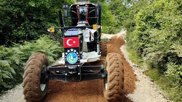 Sinop'ta Kırsal Yol Çalışmaları Devam Ediyor