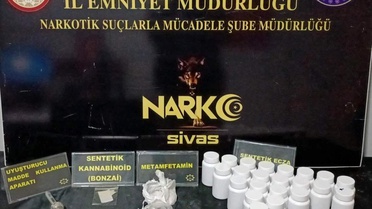 Sivas'ta Uyuşturucu Operasyonu: 2 Tutuklama