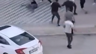 İnegöl'de Sokağa Taşan Kavga