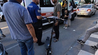 Tekirdağ'da Yolda Yağ Kazası