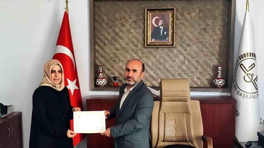 Aydıntepe'de Müftülük Personeline Başarı Belgesi