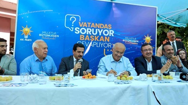 Başkan Taşkın mahalle buluşmalarına devam ediyor