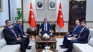 Azerbaycan Büyükelçisi'ne Veda Ziyareti