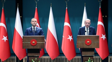 Erdoğan ve Nawrocki'den ortak basın toplantısı