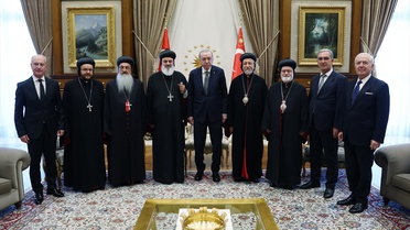 Erdoğan, Süryani Patriği Kerim'i Kabul Etti