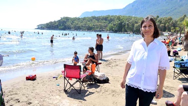 Akyaka'nın İlk Kadın Muhtarı Hürriyet Özsoy