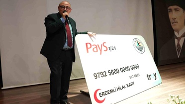 Erdemli Belediyesi Hilal Kart'ı hizmete sundu
