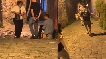 Görüntü İstanbul'dan! Yine birileri adına utandık