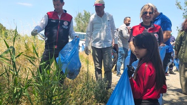 Kesikköprü'de Çevre Temizliği Etkinliği