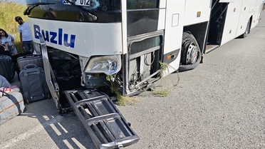 Kütahya'da Trafik Kazası: 1 Yaralı